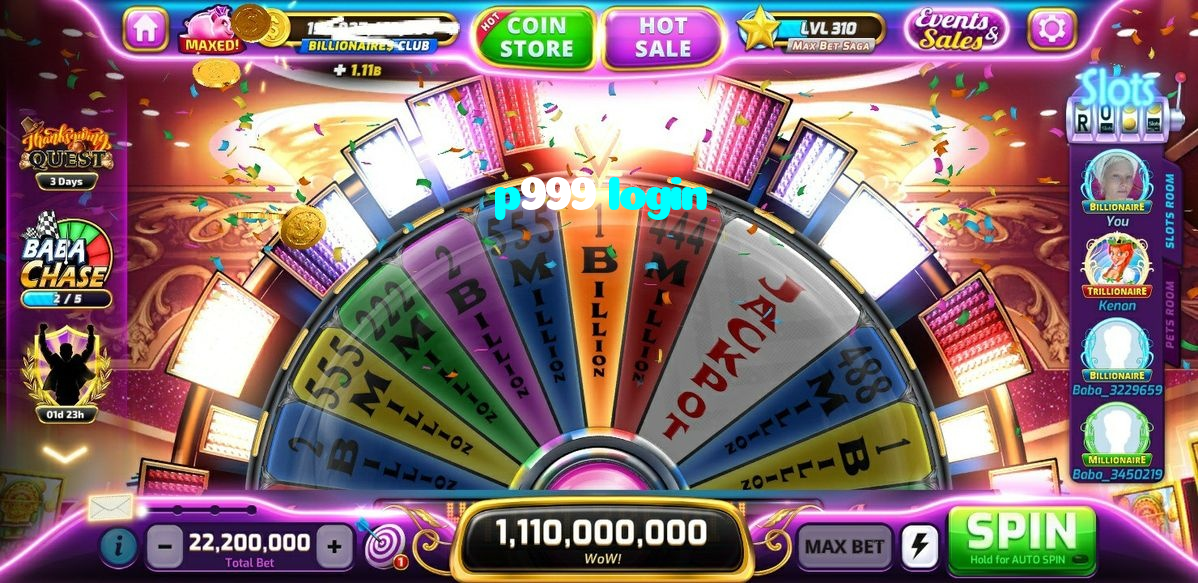 p999 login casino presented on mobile device in Pakistan with slots and live games